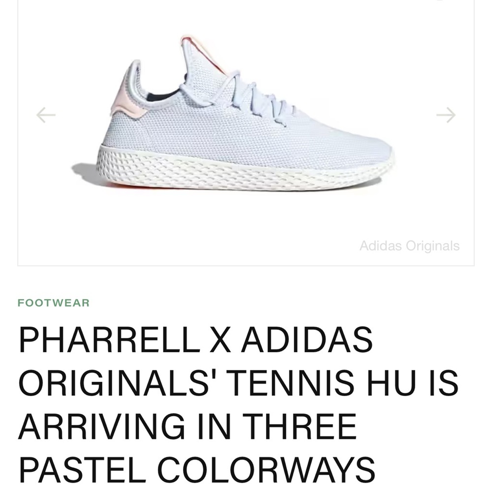 Bkue Adidas Hu Athletic Sneakers